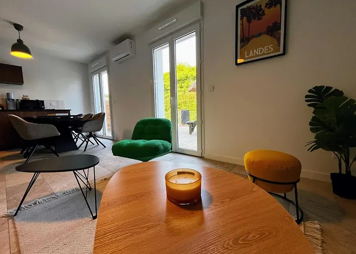 Climatisee 8 Pers, 4 Chambres, 3 Sdb * Saubion